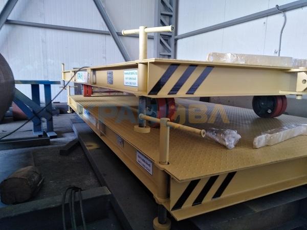 Изготовлены и отгружены тележки транспортные прицепные грузоподъемностью 13 тонн